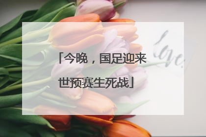 今晚，国足迎来世预赛生死战